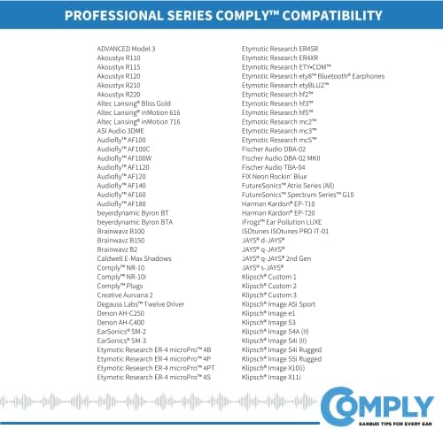 Alternative view of COMPLY Foam P-Serisi Profesyonel Kulaklık Ucu (M) - 3 Çift