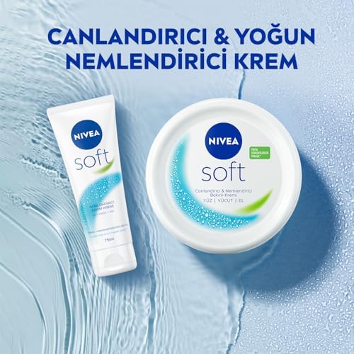 Alternative view of Soft Nemlendirici Bakım Kremi 300 ml, 48 Saat Nemlendirme, Jojba Yağı,E Vitamini, Yüz,El,Vücut İçin,Paraben İçermez
