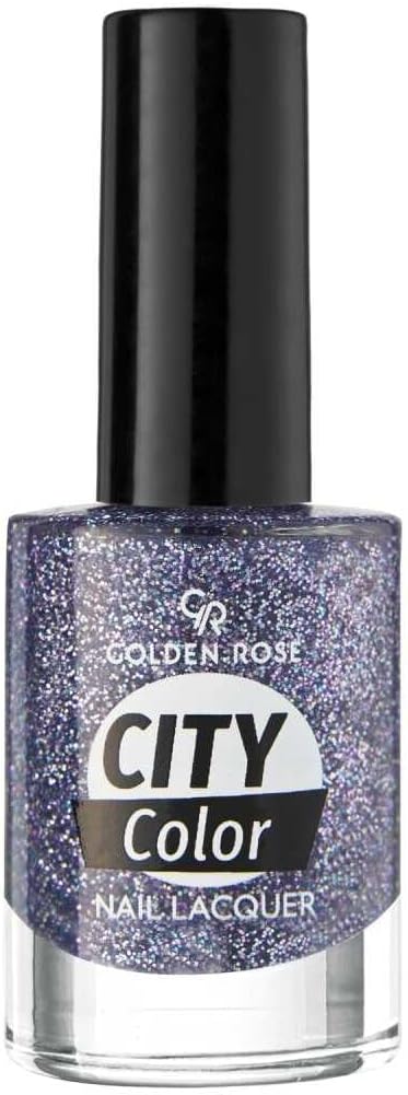 City Nail Lacquer Glitter No: 105 - Işıltılı ve Uzun Süre Kalıcı Oje 10.2 ml
