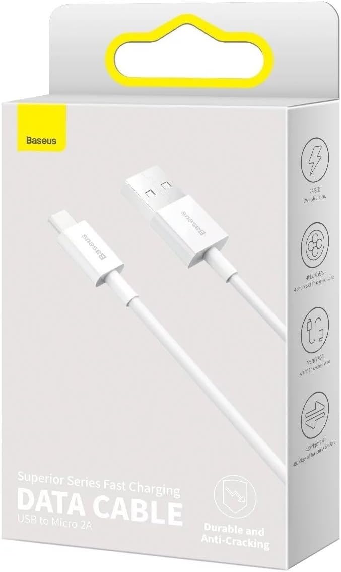 Alternative view of 2A 1m Mikro USB Kblo-Byz