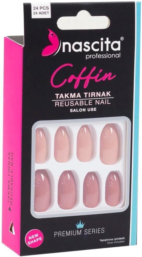 24'lü Coffin Renkli Takma Tırnak - 147