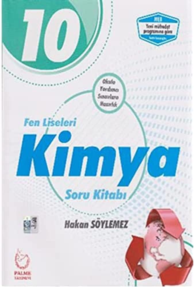 10. Sınıf Fen Liseleri Kimya Soru Kitabı 2019