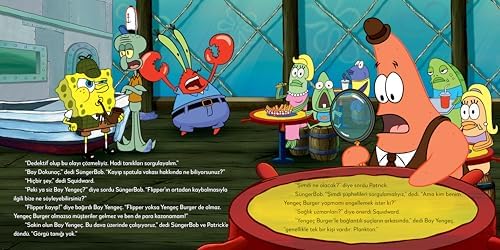 Sünger Bob Dedektif Pantolon - Kayıp Spatula Vakası