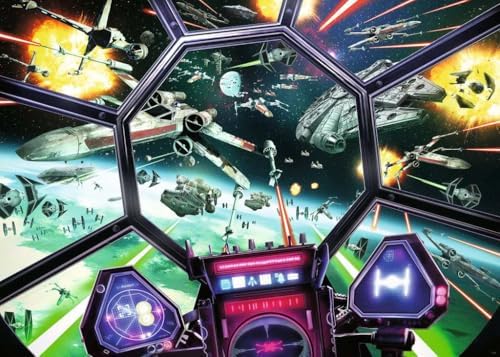 Alternative view of , 1000p Puzzle: TIE Fighter Kokpiti, Yetişkin Puzzle