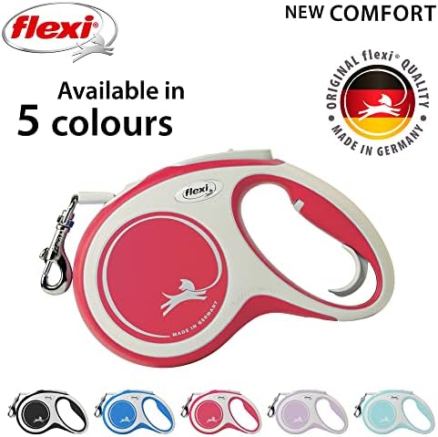 Alternative view of Flexi New Comfort M Beden Kırmızı 5MT Şerit Tasma
