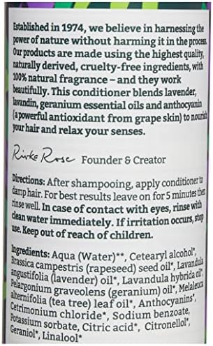 FAITH IN NATURE %99 Doğal Rahatlatıcı Saç Bakım Kremi Normal & Kuruya Dönük Saçlar İçin (Lavanta & Sardunya, 400 ml)