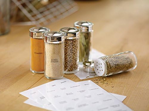 Alternative view of KitchenArt EZ baharat etiket seti, 100 parça