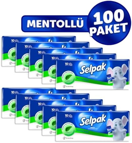 Alternative view of Mendil Mentollü 10'lu