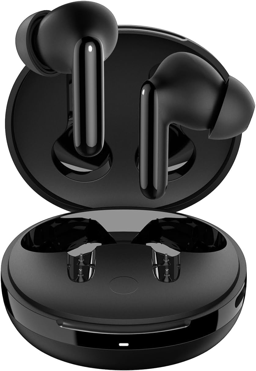Audio TWS S10 Bluetooth Kablosuz Kulaklık - ANC Aktif Gürültü Engelleme + ENC 6 Mikrofon - 10mm Sürücü - 30 Saat Pil - iOS & EQ App Şeffaf & Gaming Mod iPX4 Siyah - ASD07886