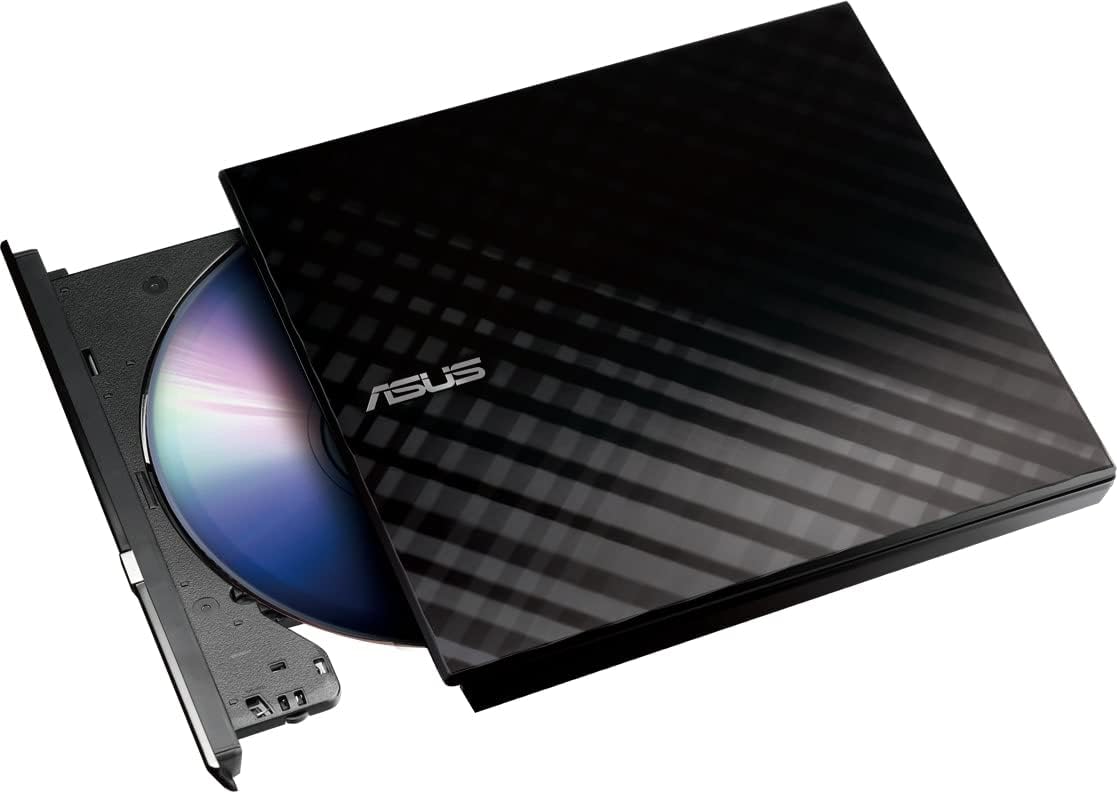 Sdrw-08D2S-U Lite - Windows Ve Mac Os Için Uyumlu Ömür Boyu Veri Yedeklemesi için M-Disc Desteği ile Taşınabilir 8X DVD Yazıcı, Siyah - Görsel 3