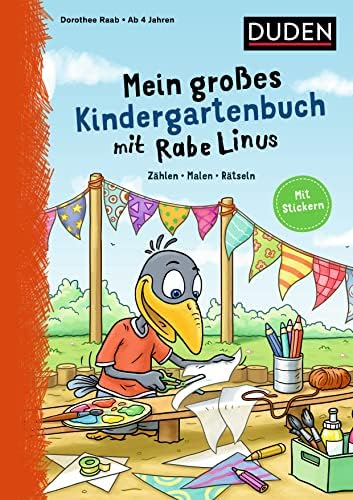 Mein Grosses Kindergartenbuch mit Rabe Linus - Duden