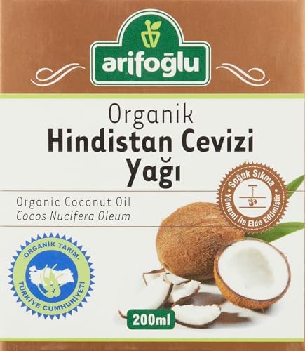 Organik Hindistan Cevizi Yağı (200 ml)