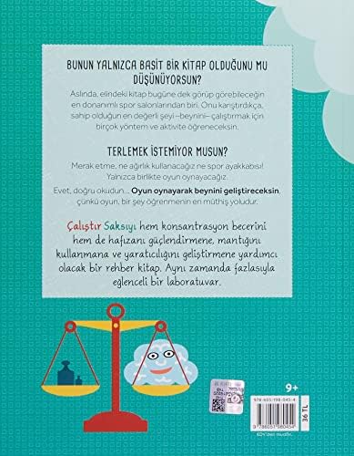 Alternative view of Çalıştır Saksıyı: Beyni Geliştirmek İçin Oyunlar, Aktiviteler ve İpuçları