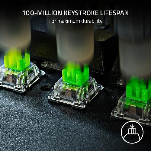 Alternative view of Mekanik Anahtar Paketi - Yeşil Tıklamalı Anahtar (3. Nesil, Oyun için Optimize Edilmiş, LED Lensli Şeffaf Anahtar Muhafazası, 100 Mil Tuş Vuruşu Ömrü, 3 Pimli Konektörler)