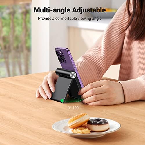 Alternative view of Çok Açılı Masaüstü Telefon Standı Siyah