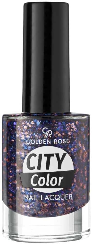 City Nail Lacquer Glitter No: 111 - Işıltılı ve Uzun Süre Kalıcı Oje 10.2 ml