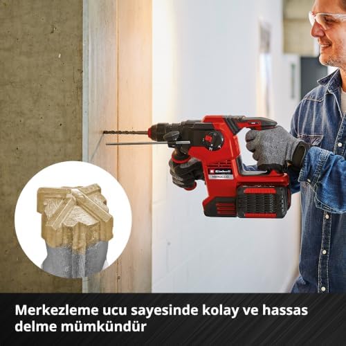 Orijinal 7 Parça SDS Plus Kırıcı Matkap Ucu Seti, 160 mm, (4 Ağızlı Karbür Plakalı, Merkezleme Uçlu, 40Cr Takım Çeliğinden Üretilmiştir; Tadilat ve Beton Bağlantı İşleri İçin) - 49265510