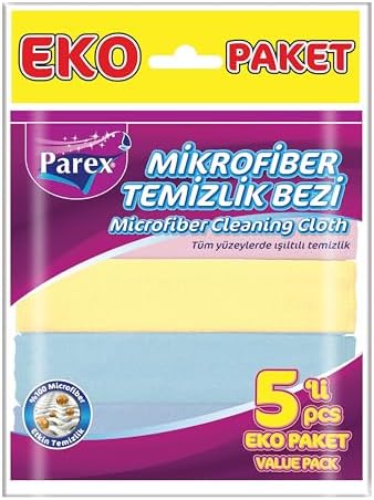 Mikrofiber Temizlik Bezi 5'li