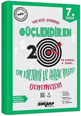 Ankara 7. Sınıf Din Kültürü ve Ahlak Bilgisi Güçlendiren Denemeleri