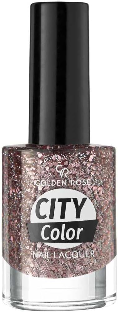 City Nail Lacquer Glitter No: 112 - Işıltılı ve Uzun Süre Kalıcı Oje 10.2 ml