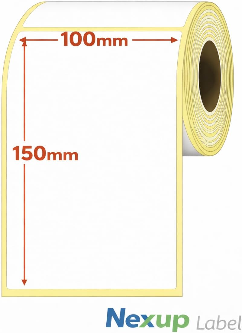 Alternative view of 100x150 mm Termal Etiket, Barkod/Adres/Kargo Termal Etiketleri,  ve Diğer Yazıcılarla Uyumlu