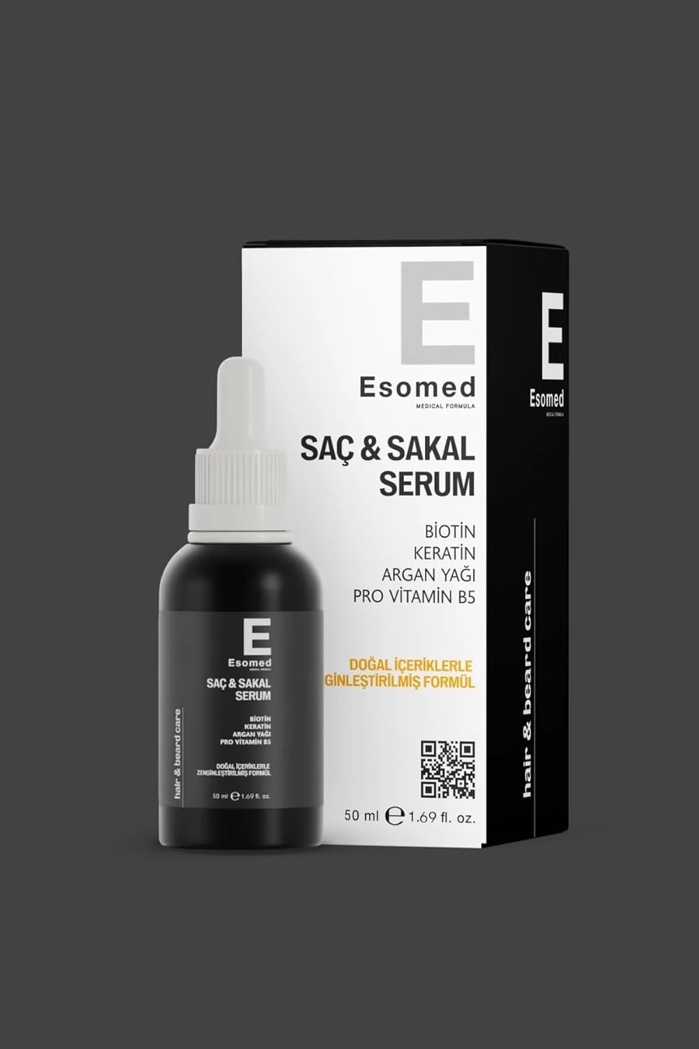 Alternative view of Saç ve Sakal Dökülmesine Karşı Saç ve Sakal Kıl Uzatıcı Serum Bitkisel Saç Sakal Serumu 50ml