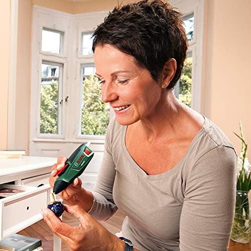 Home and Garden Akülü Tutkal Tabancası Gluepen (Mikro-Usb Şarj Imkani, 4 Adet Tutkal Çubuğu Dahildir, 3,6 Volt, Karton Kutuda)