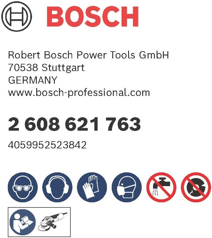 Professional Accessories 115 mm X-LOCK Yelpaze Taşlama Diski BfM Fibertragp - Görsel 2