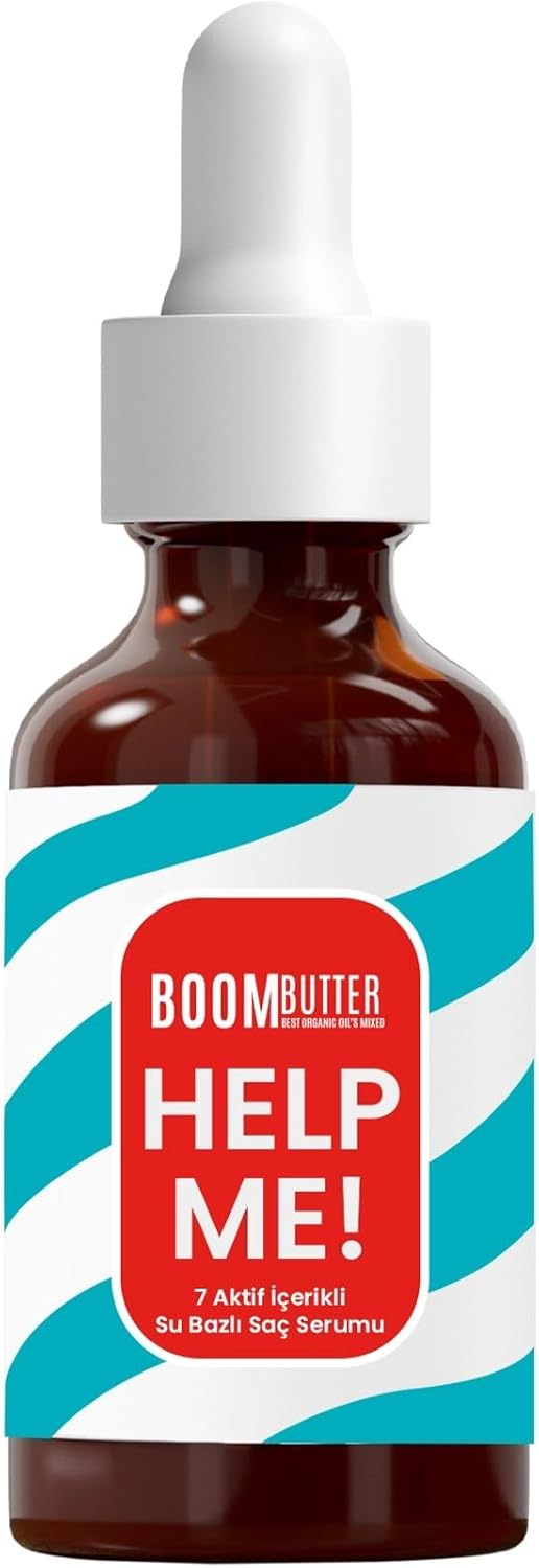 BOOM BUTTER Help Me Acil Kurtarma Su Bazlı Saç Serumu