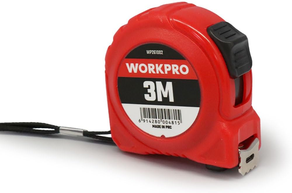 WP261002 3Mx16mm Beyaz Çelik Şerit Metre - Görsel 3