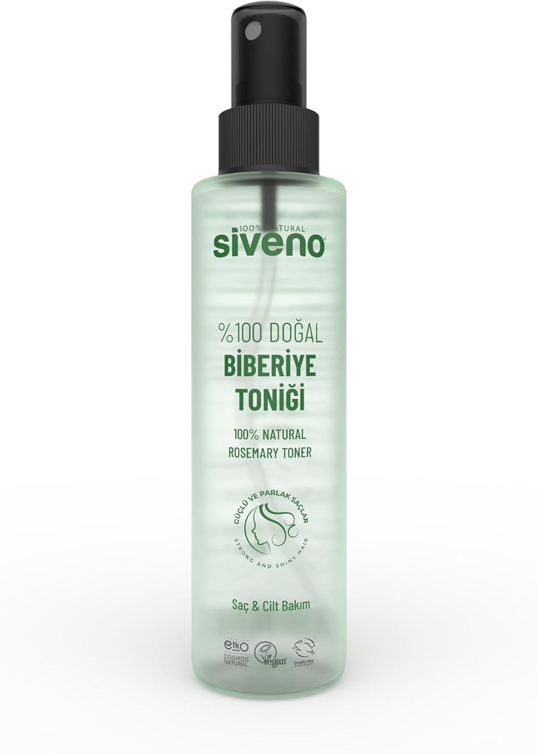 Alternative view of Siveno%100 Doğal Biberiye Suyu Saç Dökülmesi Karşıtı ve Hızlı Saç Uzatma Etkili Saç Toniği 150 ml