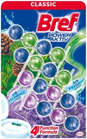 Power Active Çam ve Lavanta Kokulu 4'lü Klozet Bloğu 4 x 50 g, Çam & Lavanta 4