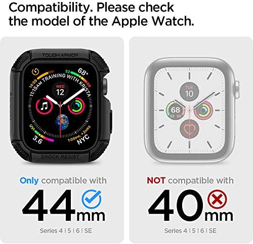 Seri 6/SE/5/4 (44mm) ile Uyumlu Kılıf Tough Armor / Rose - 062CS24479 - Görsel 3