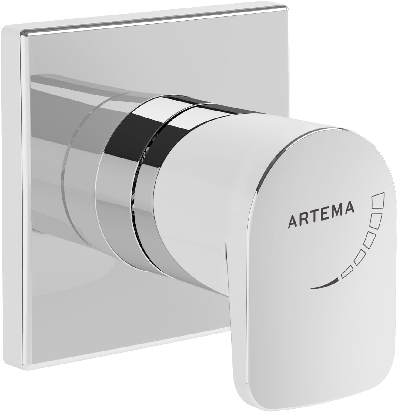 Root Square A42729 Ankastre Stop Valf, Sıva Üstü, Krom - Görsel 3