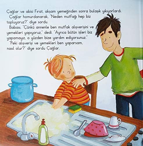 Alternative view of Çağlar Makarna Pişiriyor: İlk Okuma Kitabım