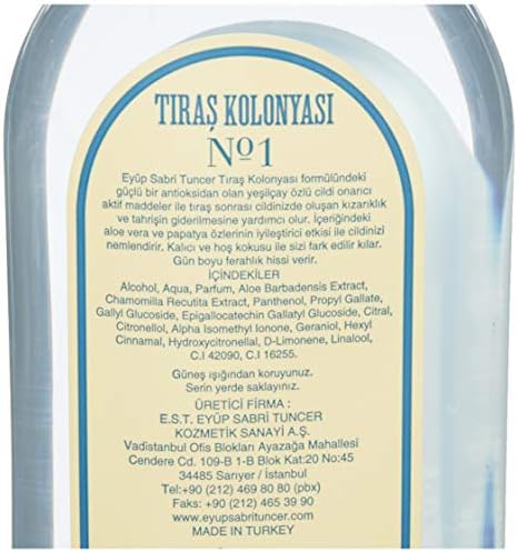 Alternative view of No:1 250 ml Tıraş Kolonyası