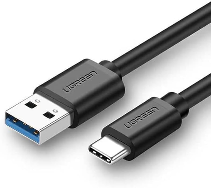 Alternative view of 3.0 A USB-A & USB-C, Data ve Şarj Kablosu,1 Metre, Siyah, ACBUGN20882