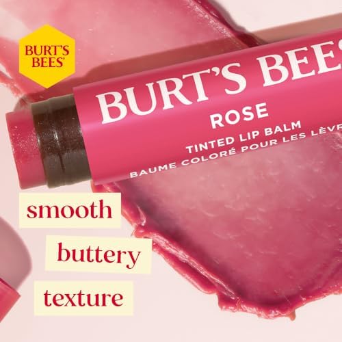 Alternative view of Burt's Bees Renkli Dudak Bakım Kremi (Rose)