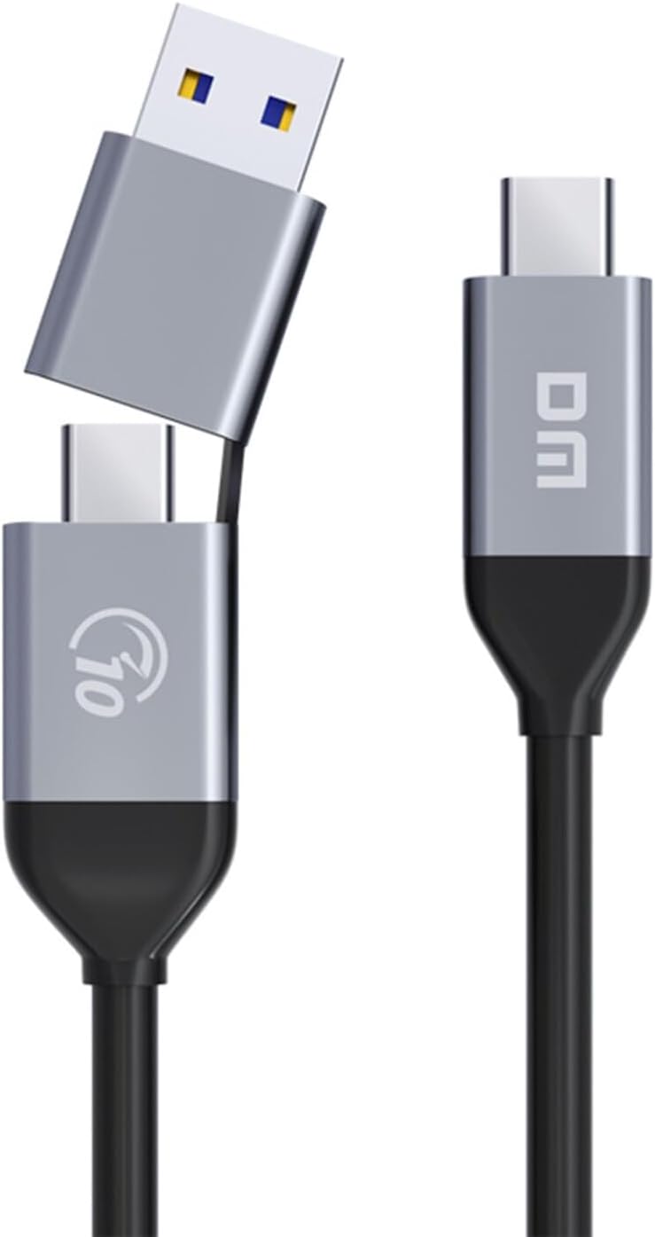 Alternative view of AD090 USB-A/USB-C to Type-C Şarj ve Data Veri Aktarım Kablosu 35 CM