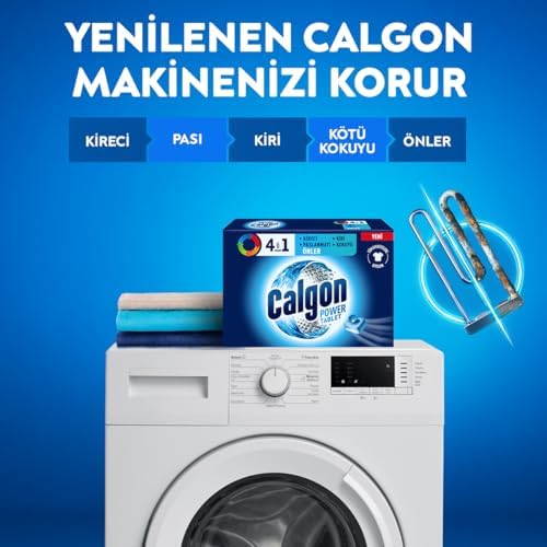 Alternative view of 4'ü 1 Arada Çamaşır Makinesi Kir, Kireç ve Koku Önleyici Tablet (1x 40 Tablet)