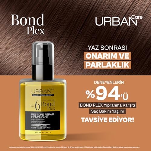 No.6 Plex Yıpranma Karşıtı Saç Bakım Yağı 100ml- Vegan