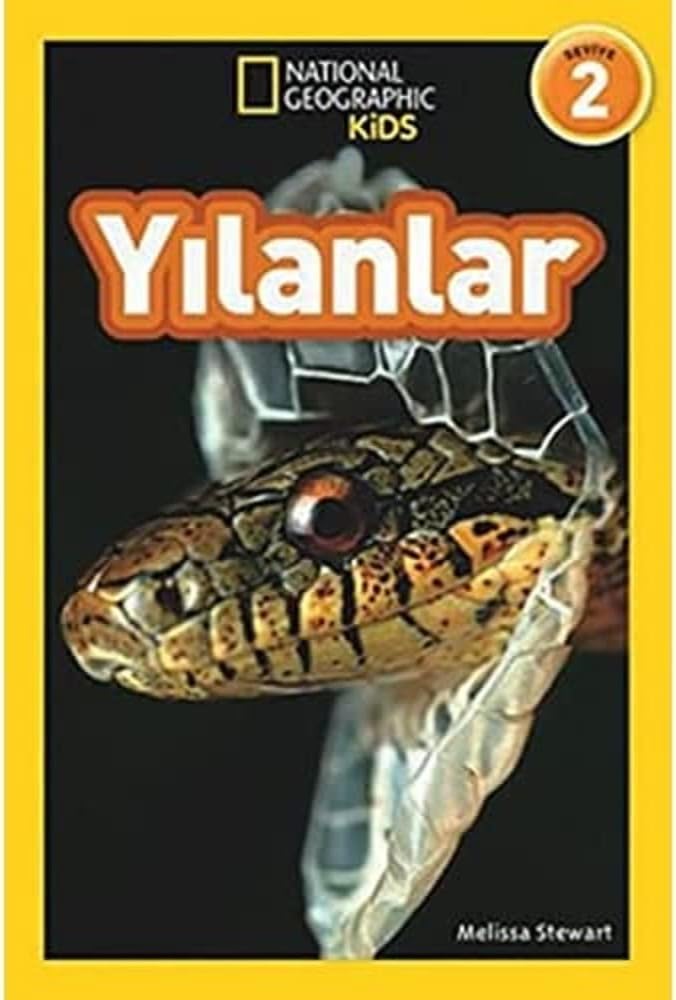 Yılanlar - National Geographic Kids: Seviye 2 (Kapak Değişebilir)