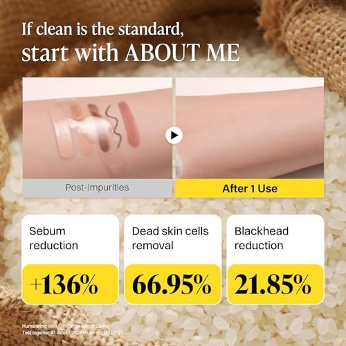 Alternative view of ABOUT ME Rice Makgeolli Cleansing Oil Pirinç Özlü Nemlendirici Siyah Nokta Karşıtı Yüz Temizleme Yağı 195 ml
