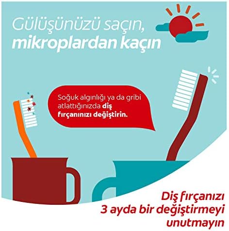 Extra Clean Dil Temizleyicili Arka Dişlere Uzanan Orta Diş Fırçası 3'lü Ekonomik Paket