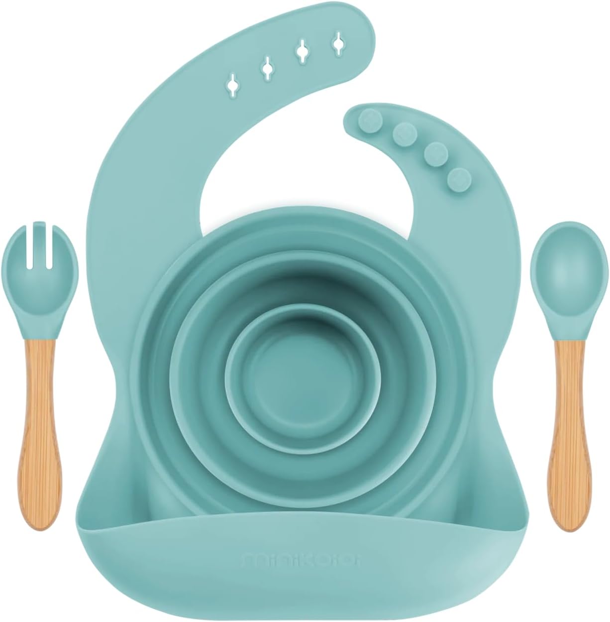BLW Set III - Aqua Green