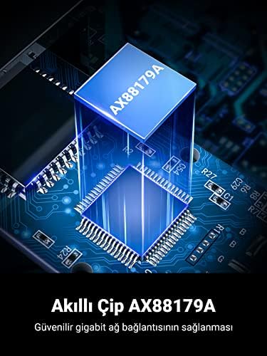 Alternative view of USB 3.0 to Gigabit Ethernet Dönüştürücü Adaptör Siyah