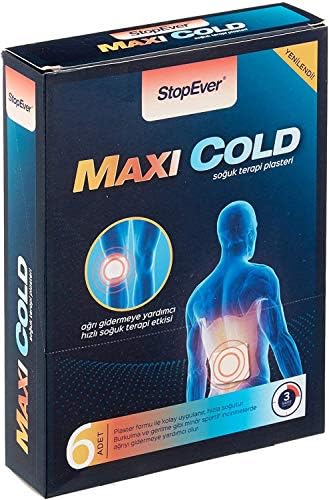 Alternative view of Stopever Maxi Cold Soğuk Terapi Plasteri (6 x 2 Adet)
