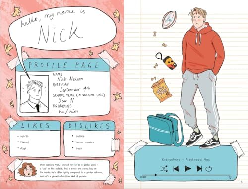The Heartstopper Yearbook: Boy meets boy in the phenomenal graphic novel series, also on Netflix!