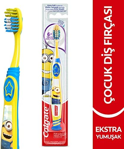Alternative view of Minions 6+ Yaş Vakumlu Yapışkan Sap Ekstra Yumuşak Çocuk Diş Fırçası