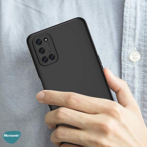 Alternative view of Oppo A92 için Kılıf Double Dip 360 Protective Siyah Mavi [A92 ile Uyumlu Kılıf - Siyah Mavi]